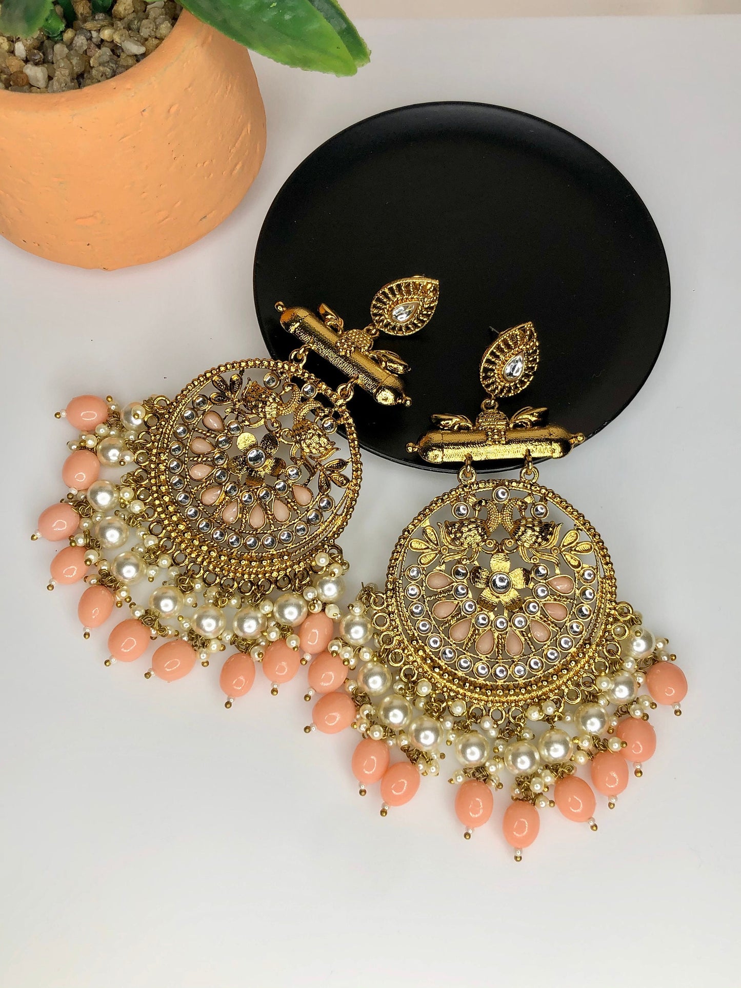 Jhumka de oro