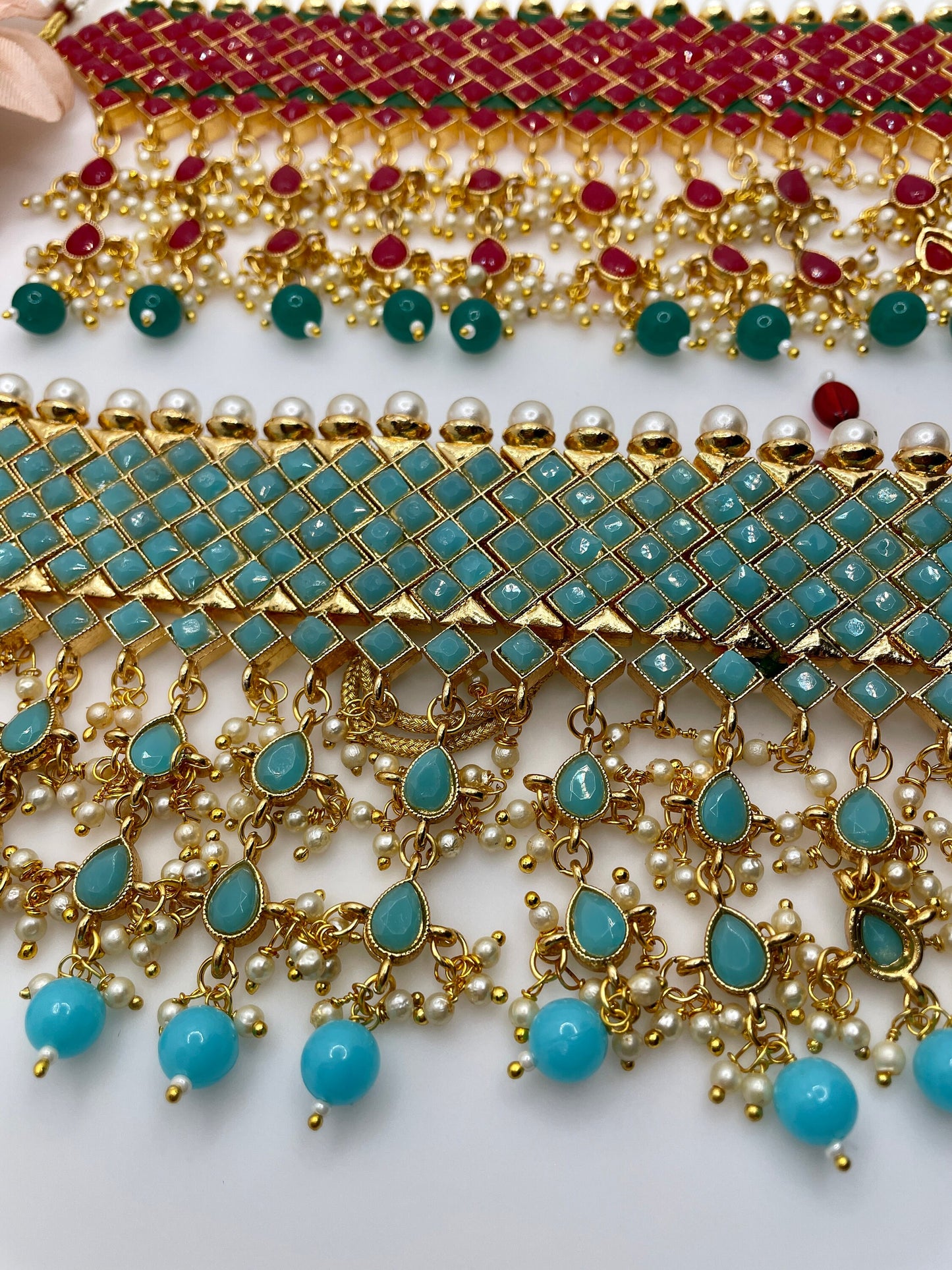Meenakari Enamel Choker Set