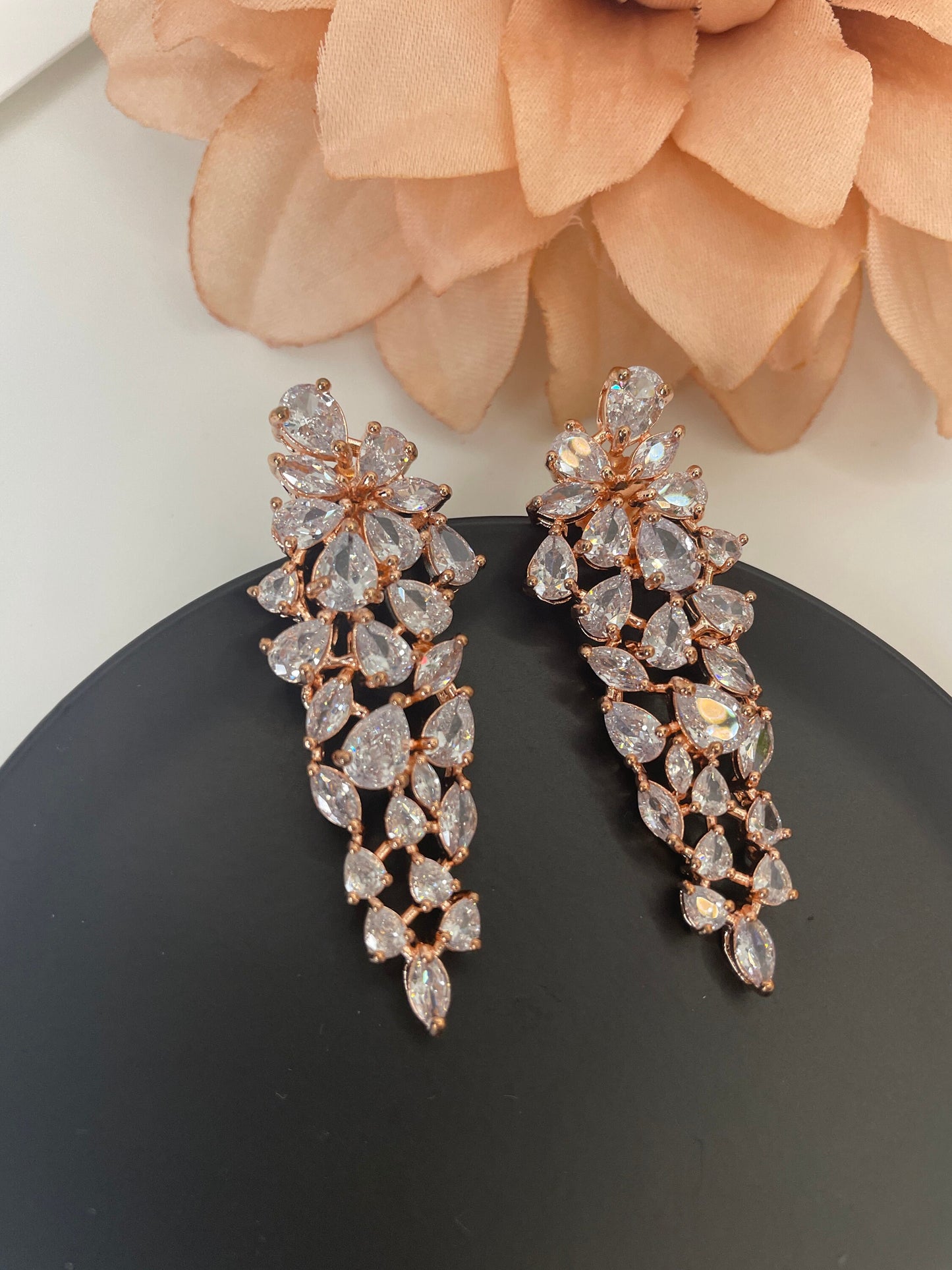 Pendientes largos AD