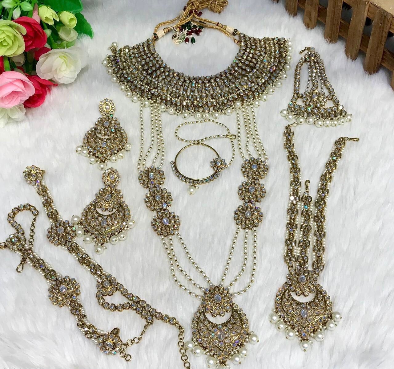 Kundan Full Bridal Set