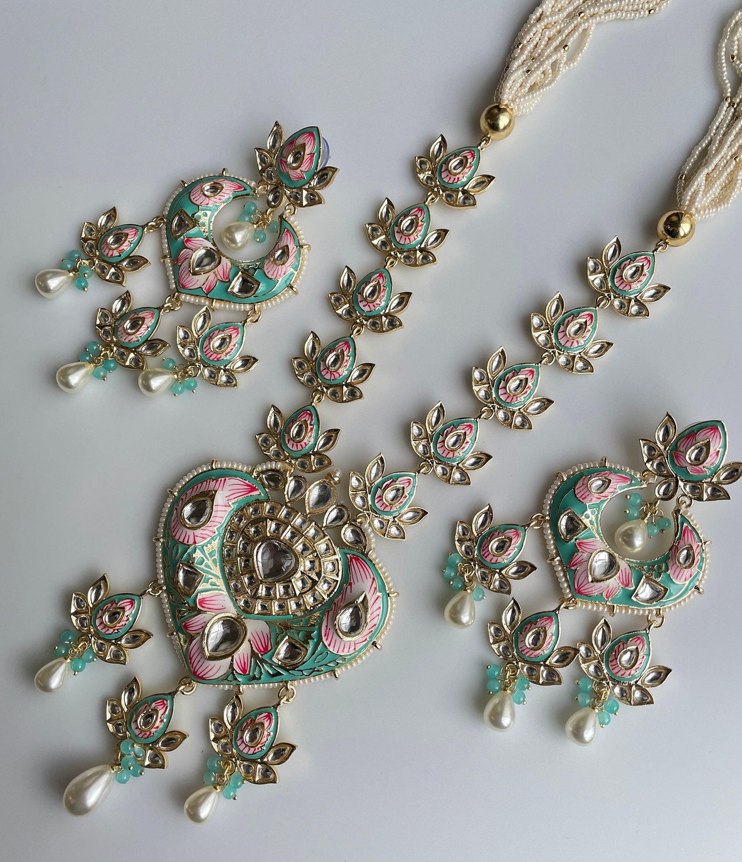 Collar Largo Meenakari