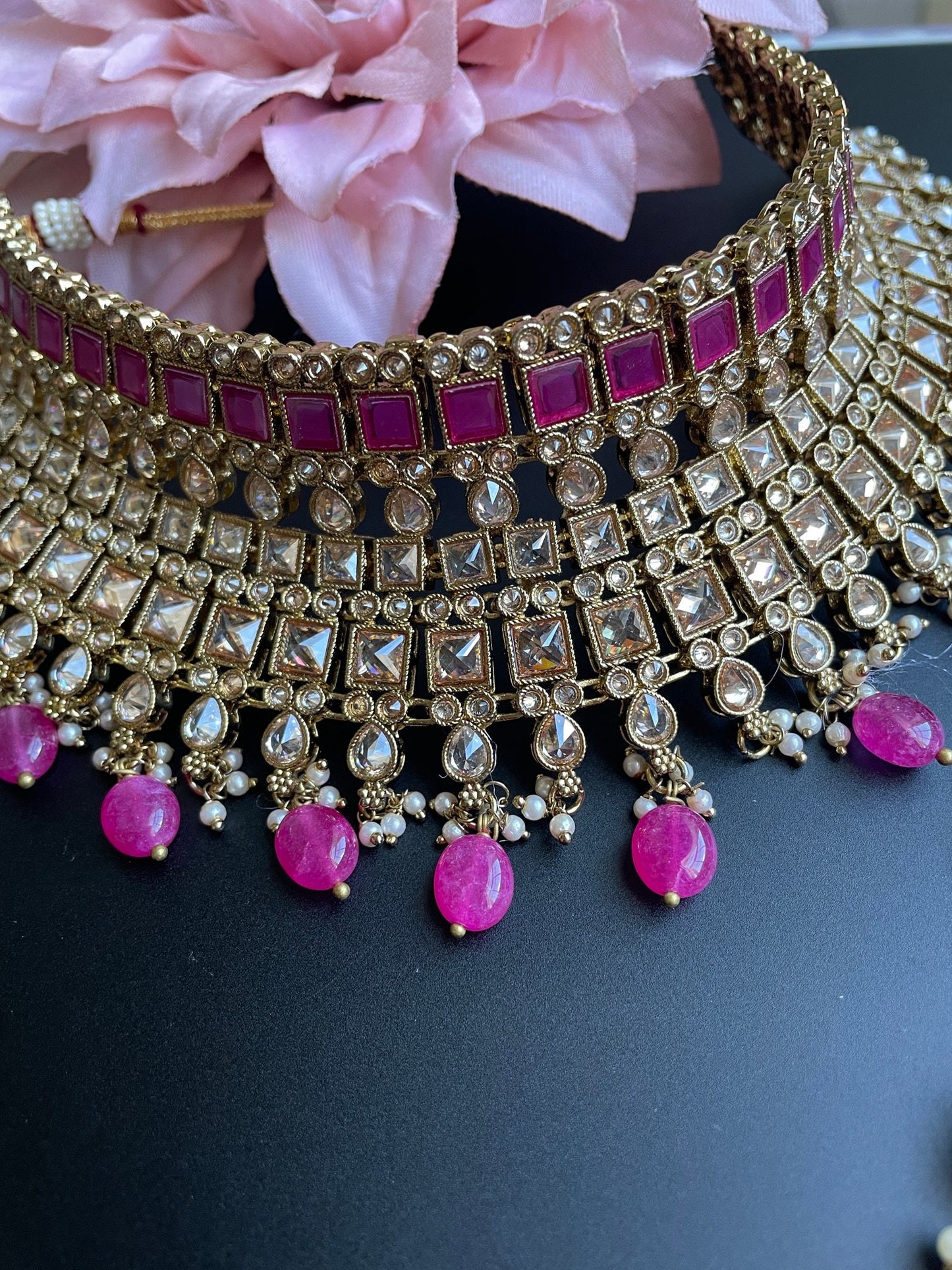 statement indian bridal necklace