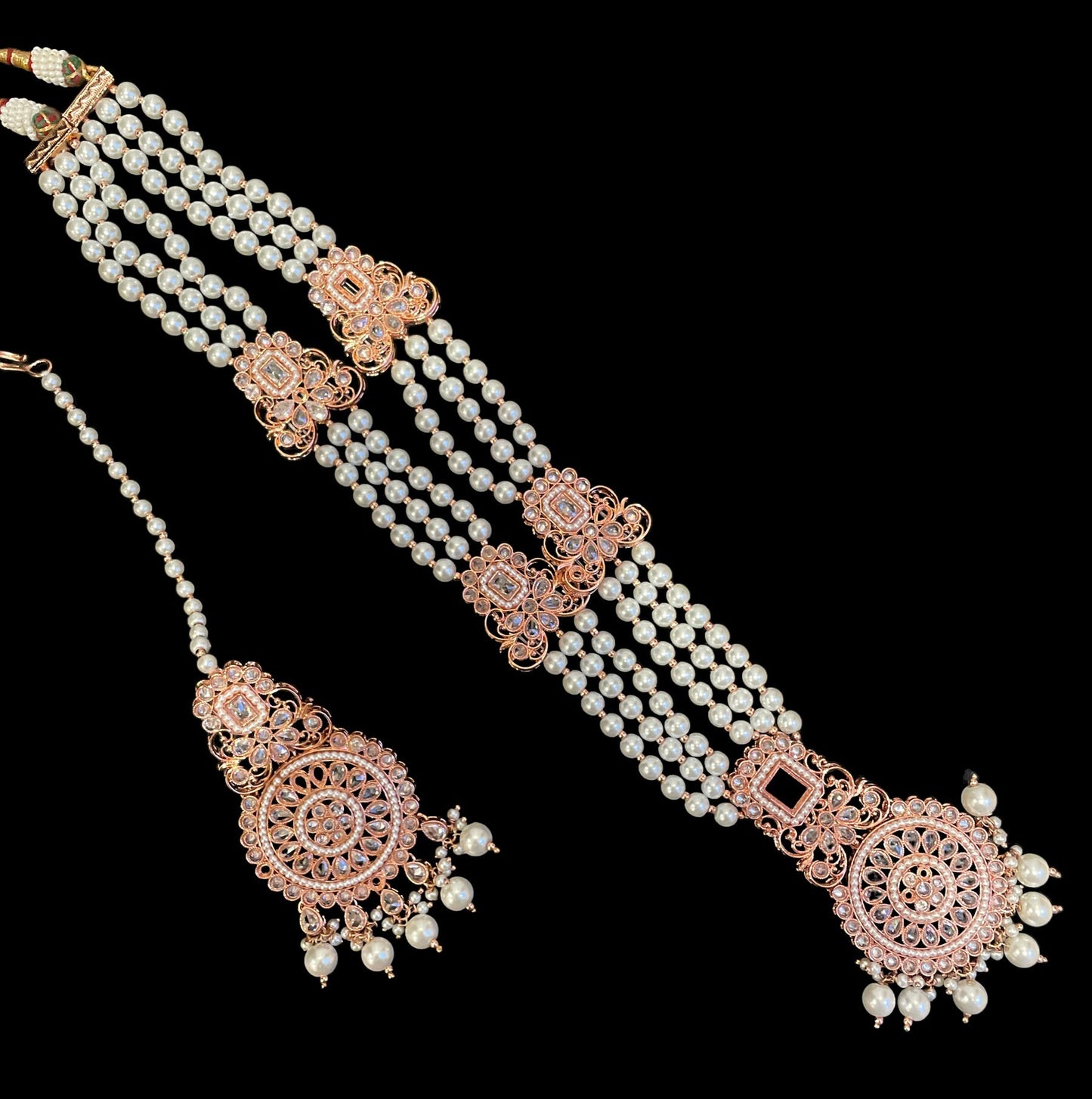 Rose Gold Full Bridal Set