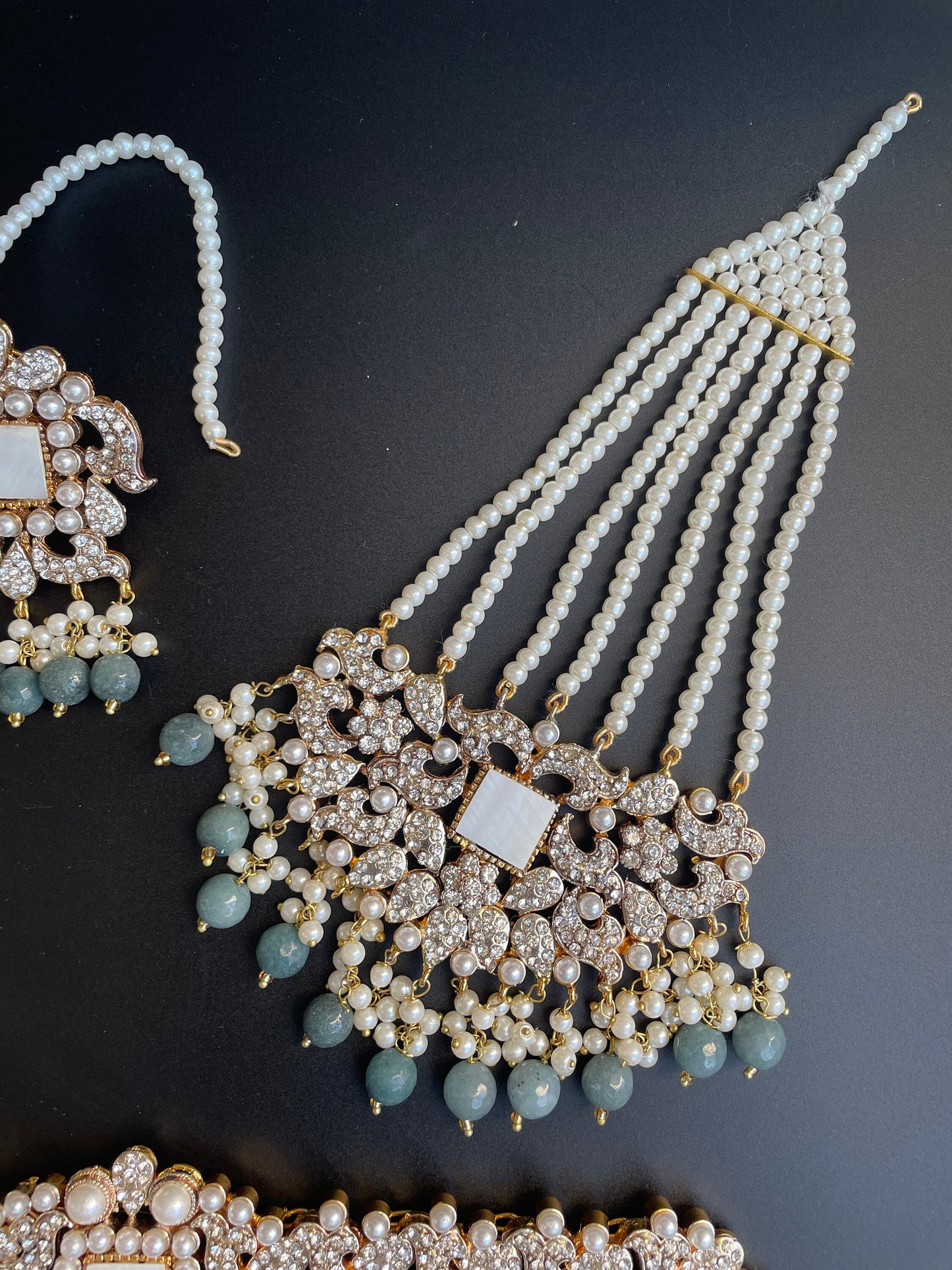 Powder Blue Bridal Set