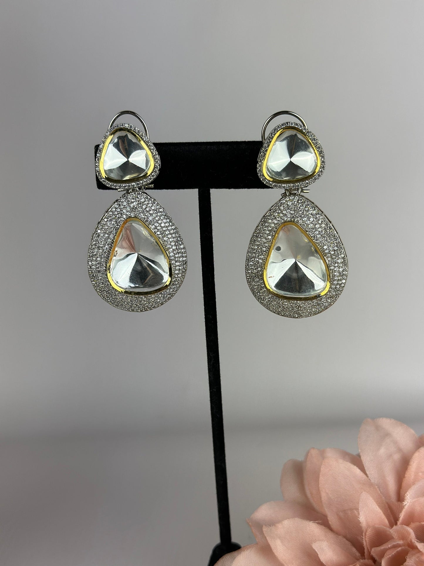 Moissanite Diamond Earrings
