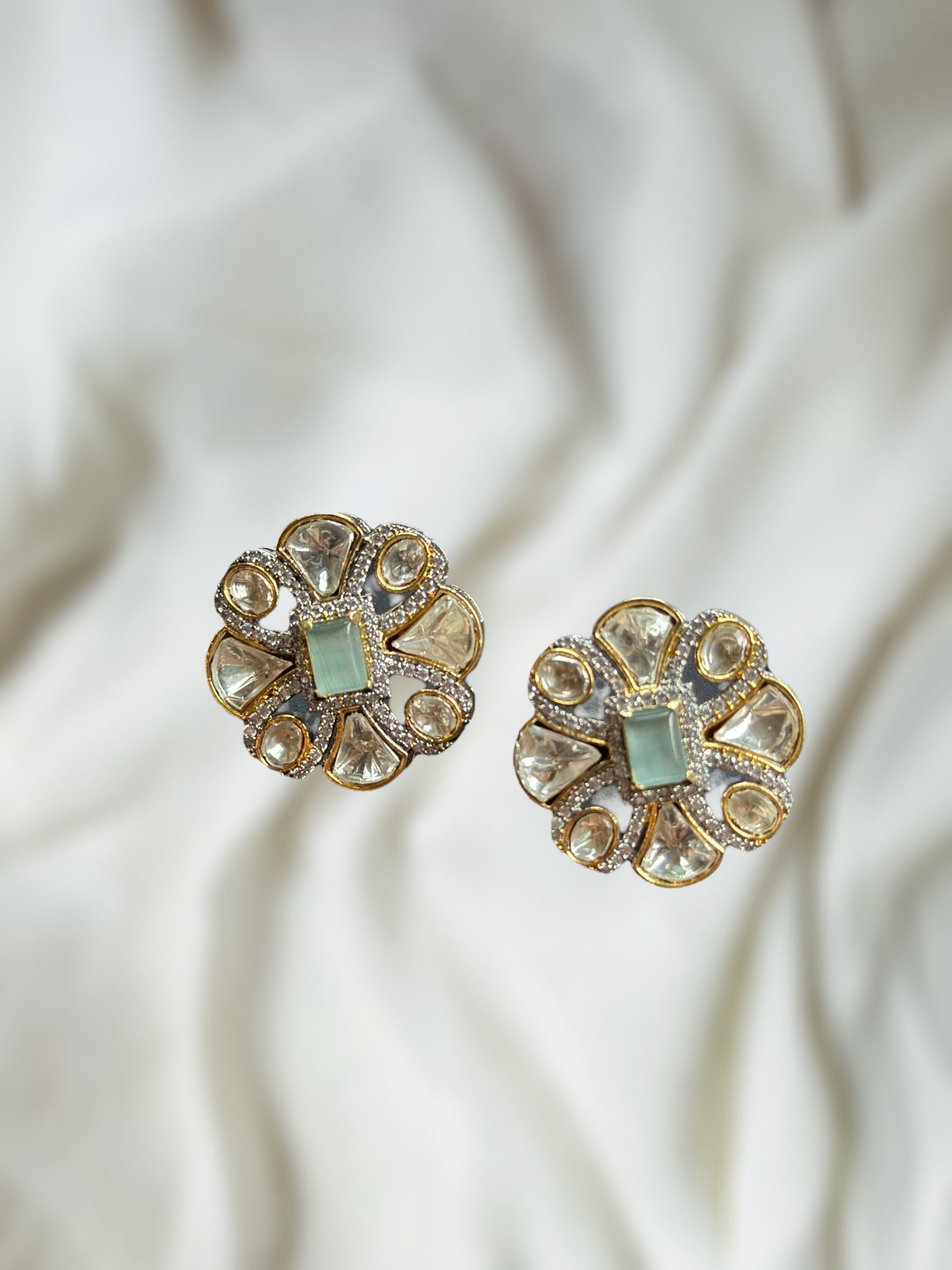 Tachuelas de diamantes Polki sin cortar