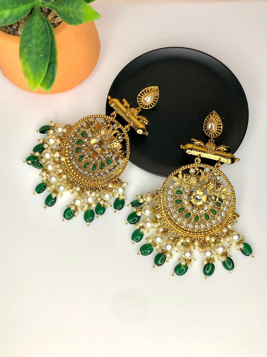 Jhumka de oro  MerakeJewelry