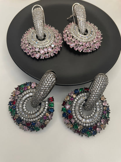 Diamante americano Jhumka