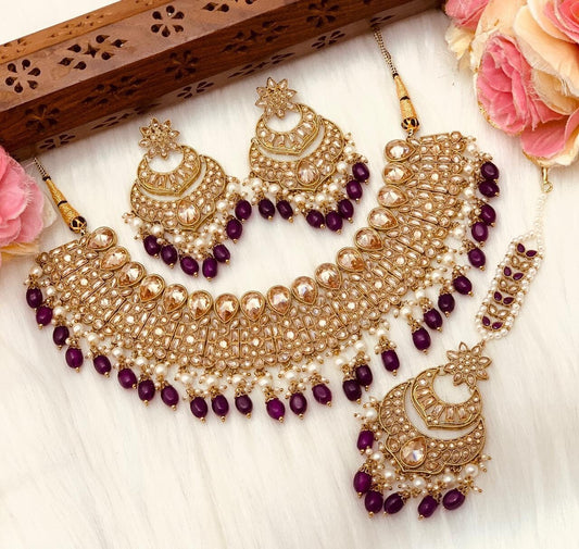 Mirror Choker Set  MerakeJewelry