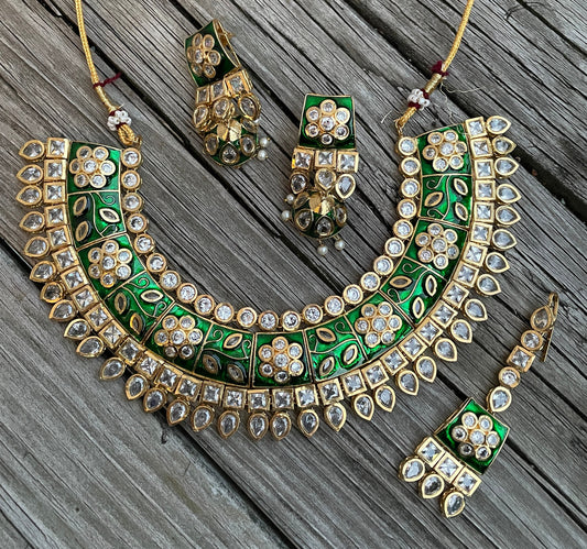 Meenakari Rajasthani Choker  MerakeJewelry