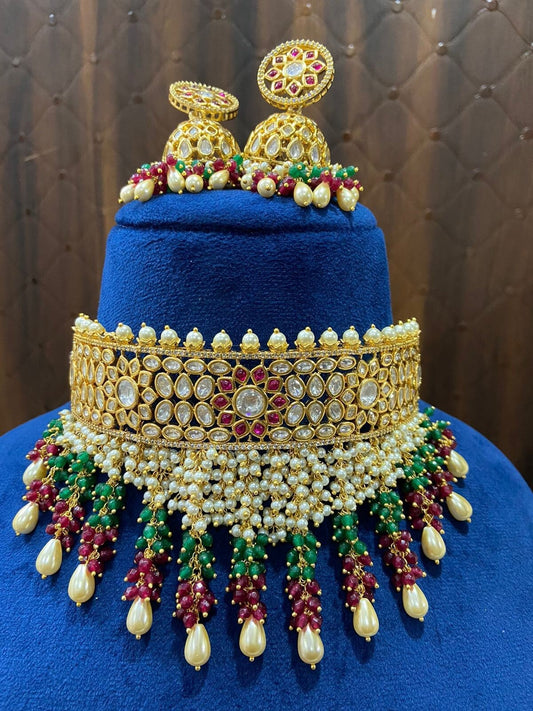 Pure Kundan Choker Set  MerakeJewelry