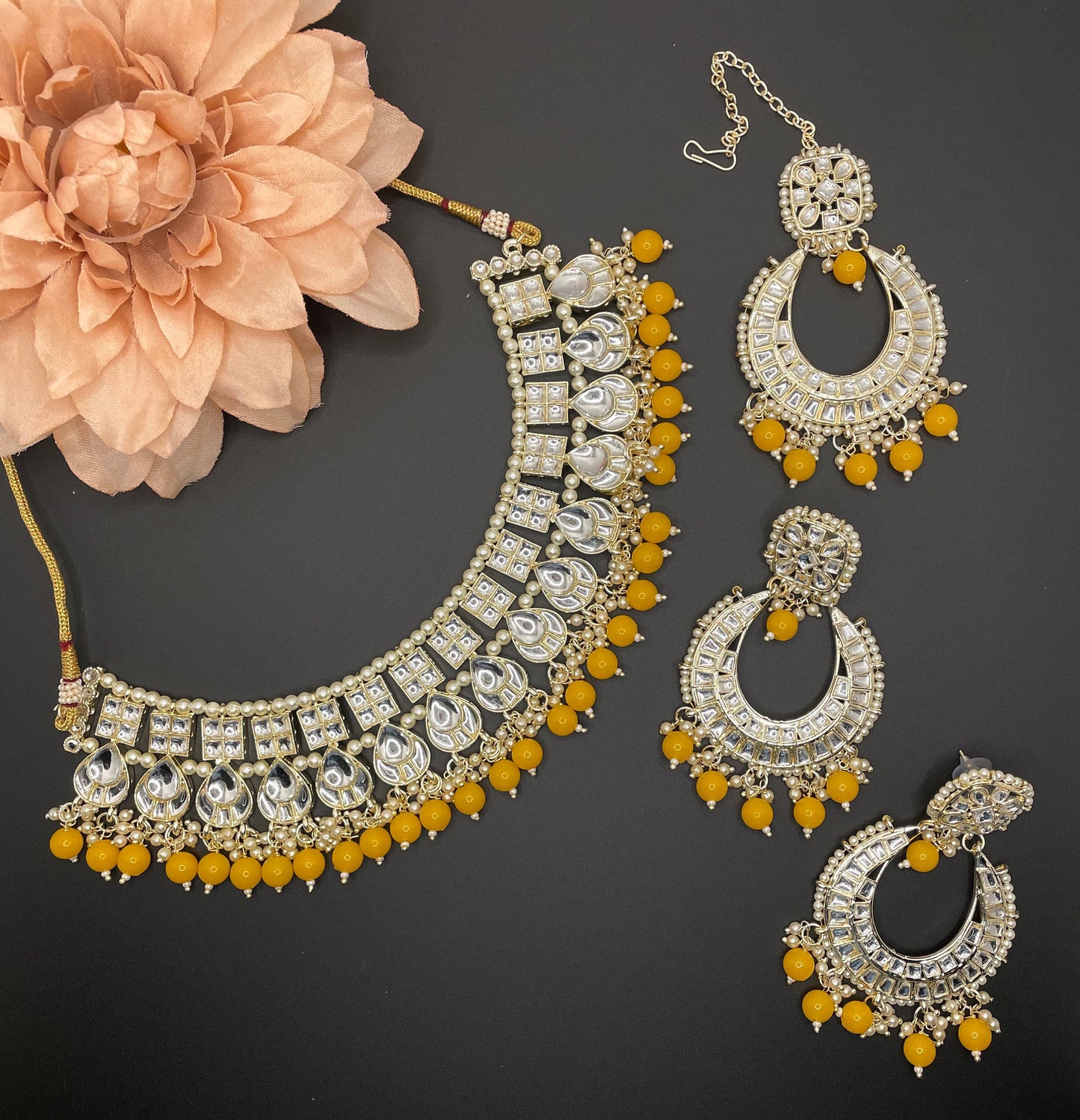 kundan necklace set 5