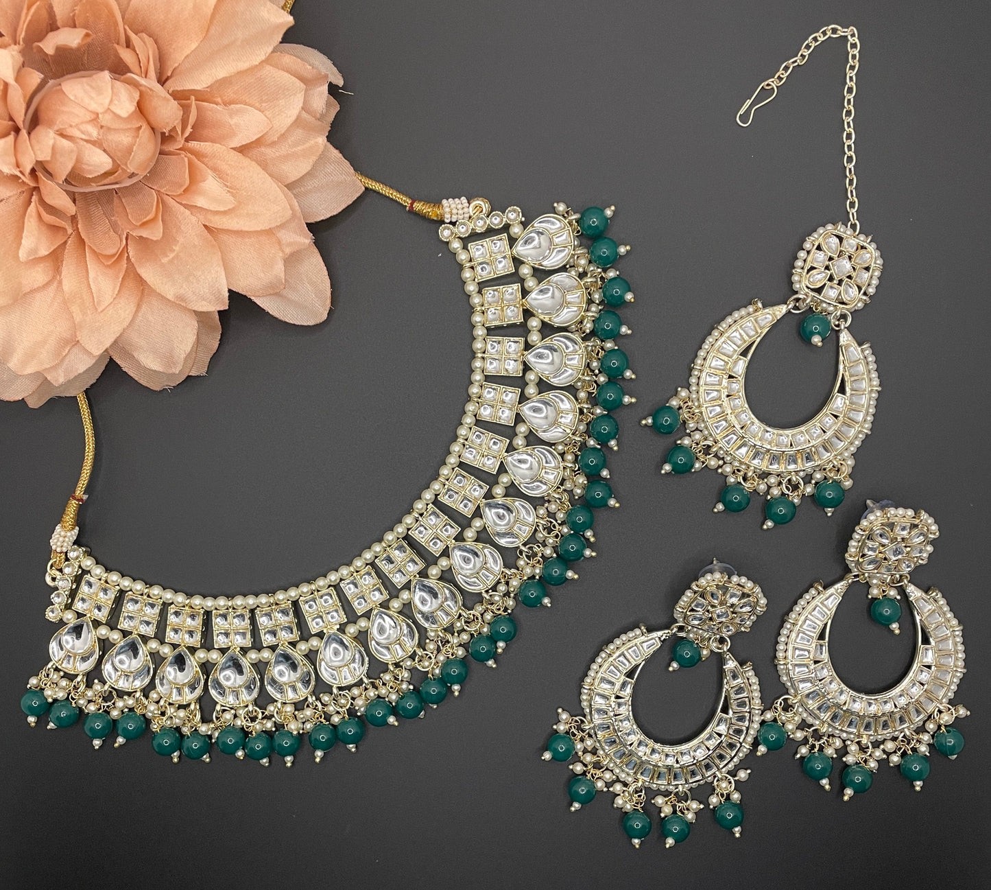 kundan necklace set 5