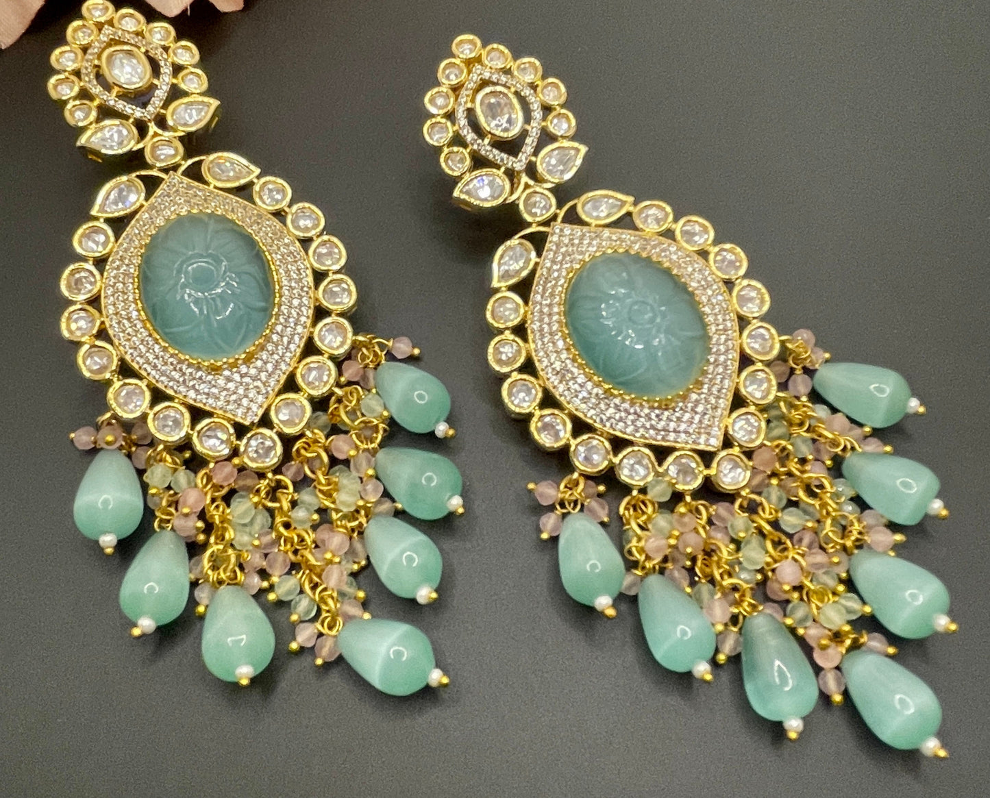 Long Indian jhumka