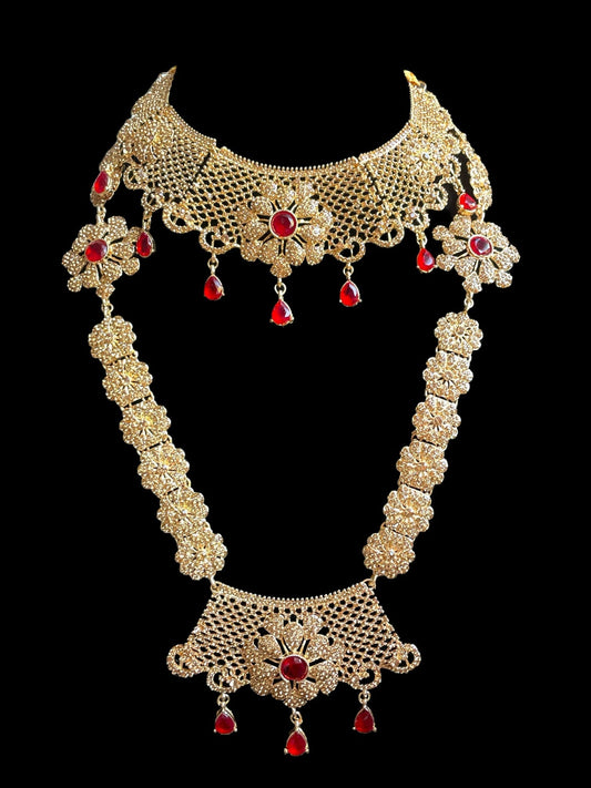Bridal Layer Kundan necklace  MerakeJewelry