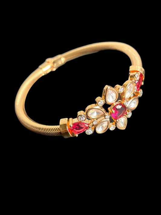 Gold Indian Red Bracelet  MerakeJewelry