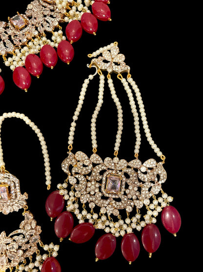 Walima Ruby Diamond Choker