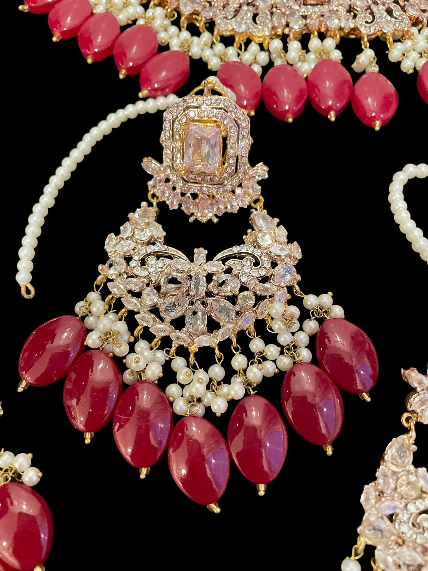 Walima Ruby Diamond Choker