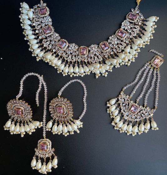 Semi Bridal Set  MerakeJewelry